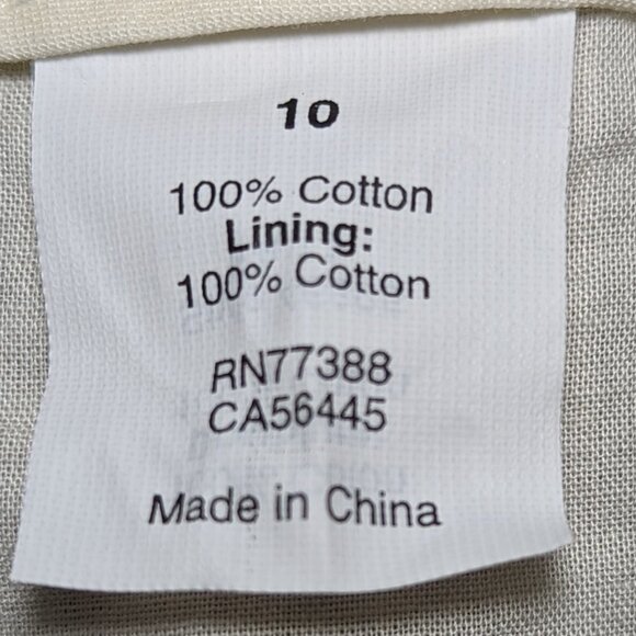 J. CREW FACTORY A-Line Pleated Camouflage Cotton Lined Skirt Taupe Cream Size 10 - Picture 4 of 11